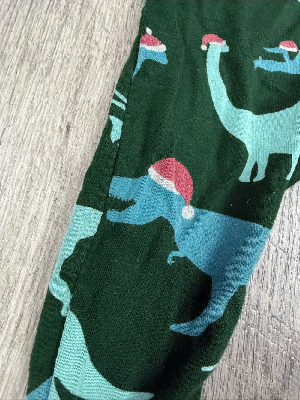KicKee‎ Kids Green Dinosaur PJs